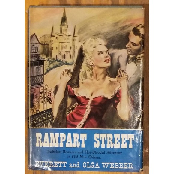 1948 Rampart Street By Everett & Olga Webber Vintage Hardcover Book 2nd Printing - Picture 1 of 4